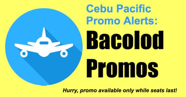 Cebu Pacific Bacolod Promos