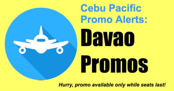 Cebu Pacific Davao Promos