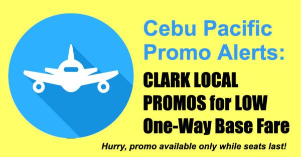Cebu Pacific Sale Clark