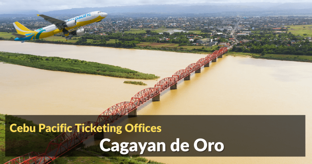 Cebu Pacific Ticket Offices Cagayan de Oro
