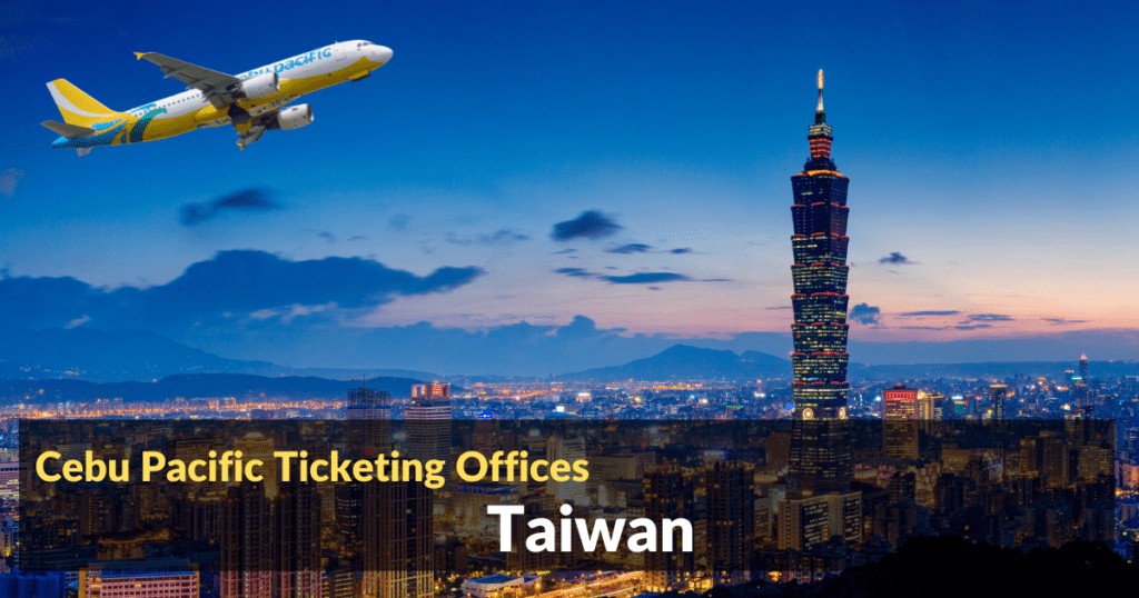 Cebu Pacific Ticket Offices Taiwan