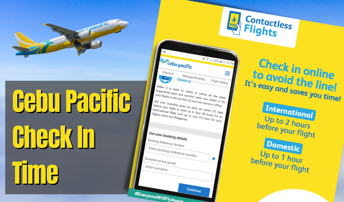 Cebu Pacific Check In Time Guidelines