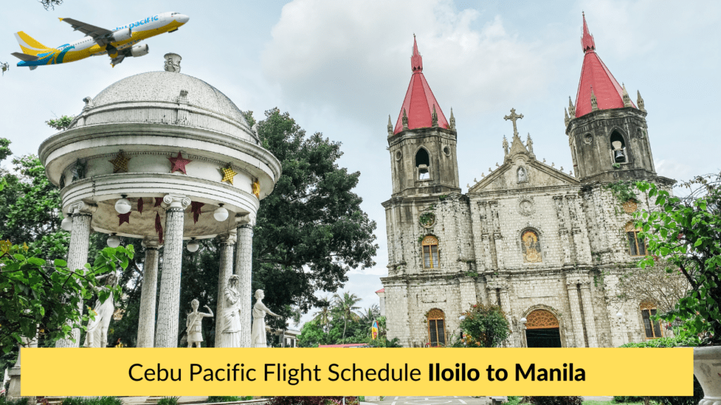Cebu Pacific Iloilo to Manila Flight Schedule