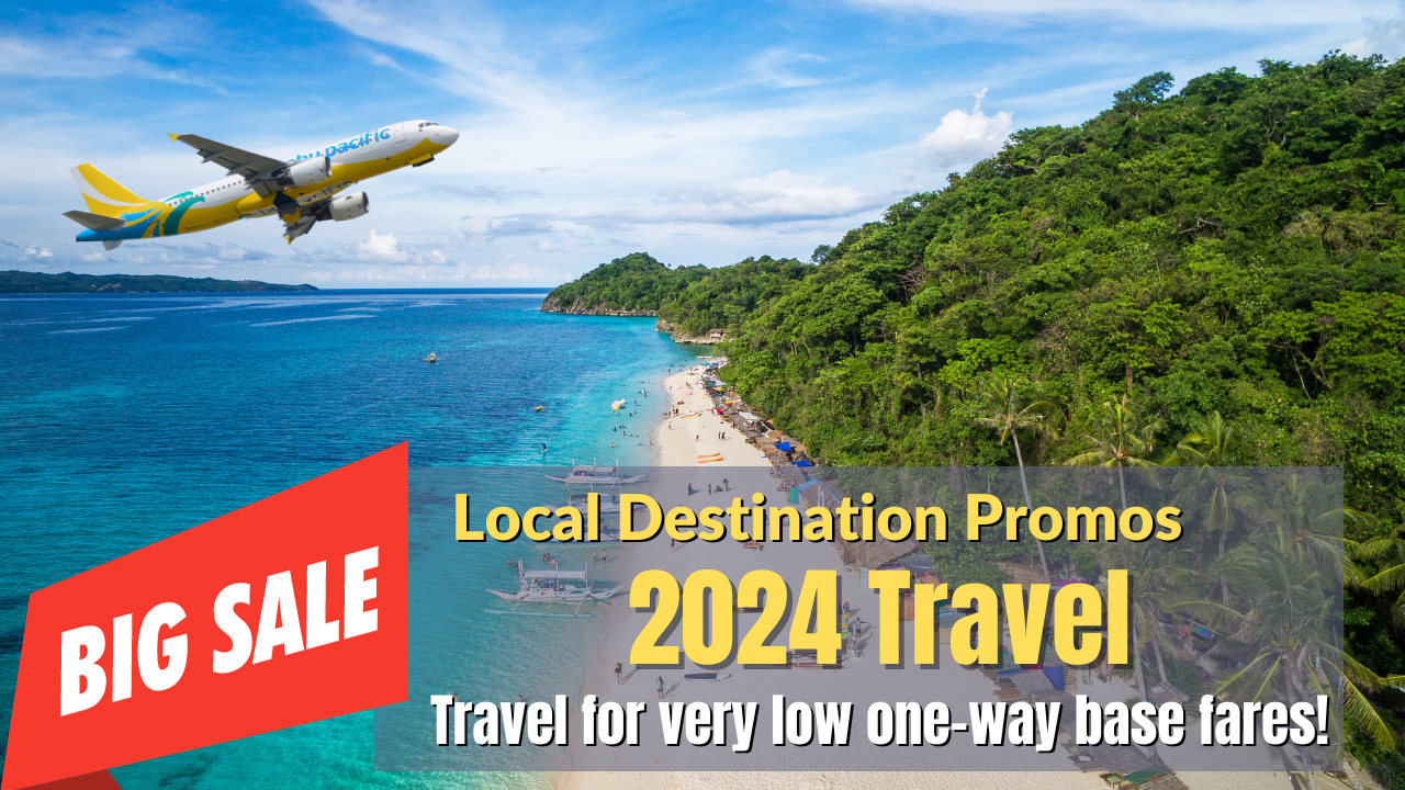 Cebu Pacific Promo Sale - Local Destinations 2024