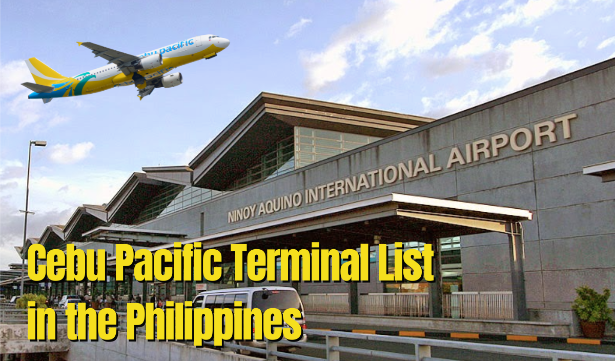 Cebu Pacific Terminal List In The Philippines