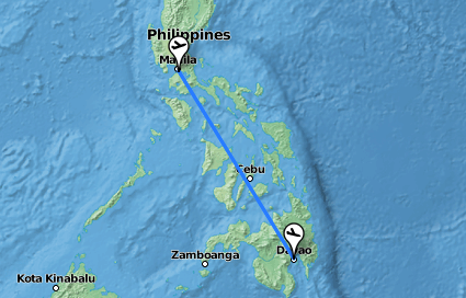 Cebu Pacific Flight Schedule Manila to Davao