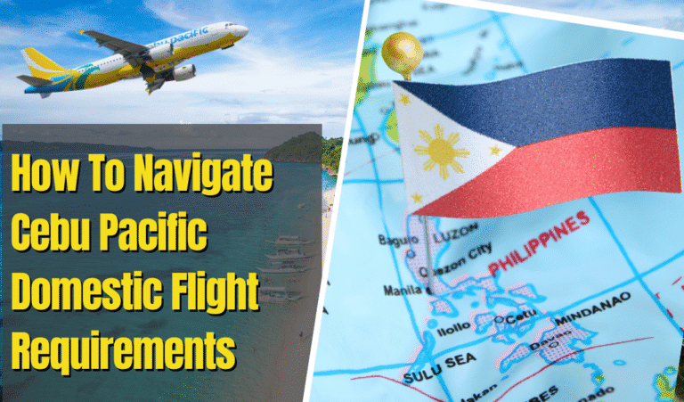 How To Navigate Cebu Pacific Domestic Flight Requirements