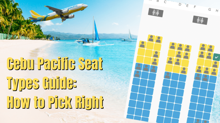 Cebu Pacific Seat Types Guide: How to Pick Right