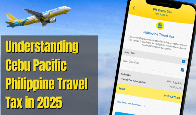 Understanding Cebu Pacific Philippine Travel Tax in 2025