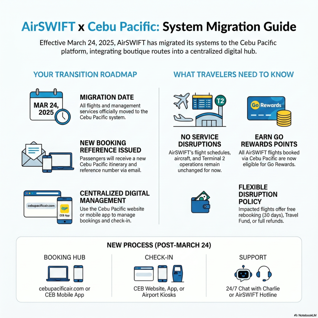 Cebu Pacific Acquires Boutique Airline AirSWIFT in PHP 1.75 Billion Deal 1 AirSWIFT Cebu Pacific Integration